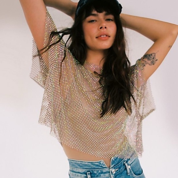 NWT Free People Filter Finish Blush Sands Bodysuit - Picture 3 of 3